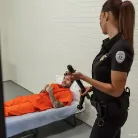 Isis Love in 'Cock Locked Up'