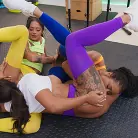 Kira Noir in 'Lesbians Level Up Their Workout'