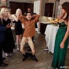 Halle Hayes in 'A Wild and Crazy Cock Stuffing Party'