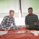 Roxie Sinner in 'Relieving Tent-sion'