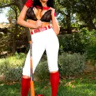 Audrey Bitoni in 'Audrey Gets the Batter Up'