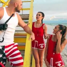 MacKenzie Mace in 'Horny Lifeguards Share A Cock'