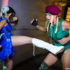 Christen Courtney in 'Sex Fighter- Chun Li vs Cammy (XXX Parody)'