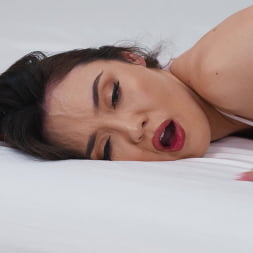 Sneakily Stretching Her Pussy
