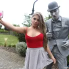 Alessandra Jane in 'Fucking The Busker'