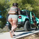 Zoey Uso in 'Cross Cuntry Cock Ride: Part 1'