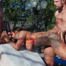 Spoiledprincessxx in 'Oily Double Dick Throwdown'