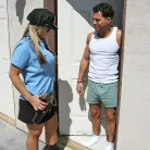 Sarah Vandella in 'Officer On Duty...'