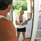 Brooke Haven in 'The crazy fan'