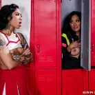 Honey Gold in 'Fucking The Locker Room Perv'
