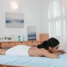 Daphne Klyde in 'Daphne Turns The Massage Table'