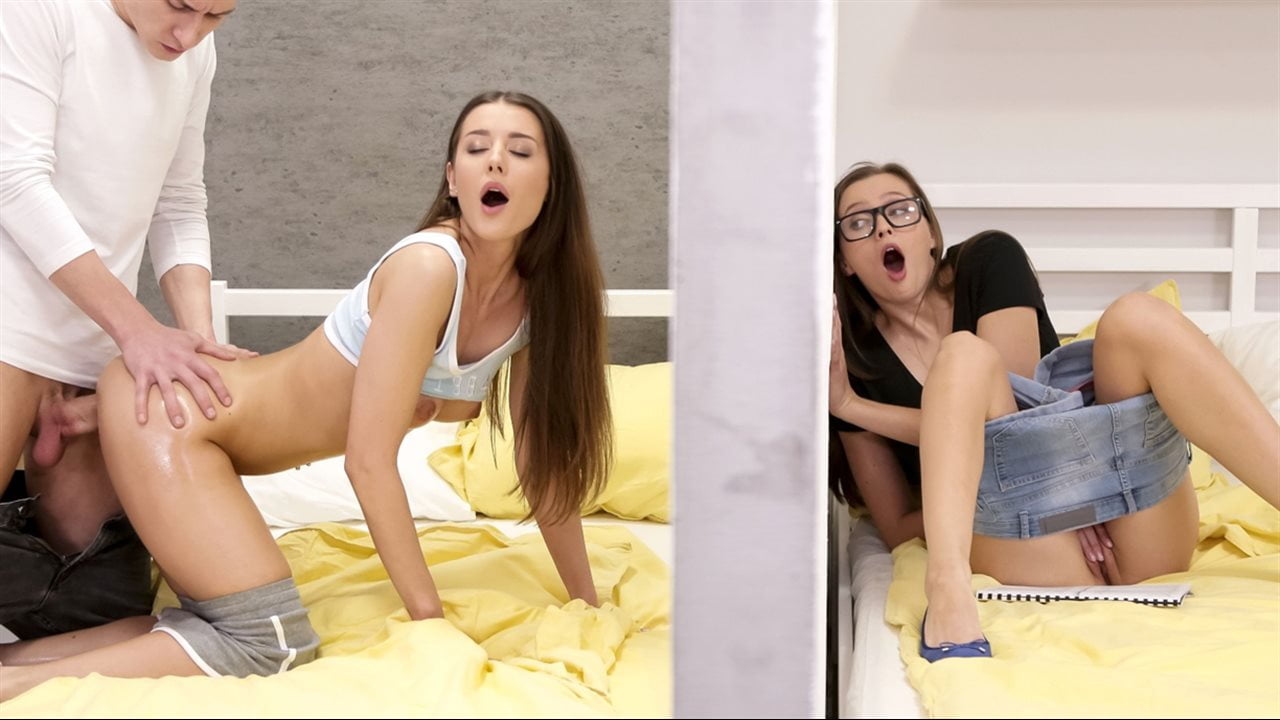 Threesome Through The Wall