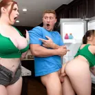 Siri Dahl in 'Pervy Guy Fucks Both Curvy Lookalikes'