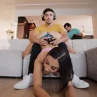 Hailey Rose in 'Double Timing With Big Naturals'